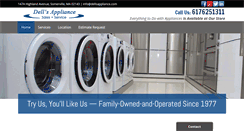 Desktop Screenshot of dellsappliance.com
